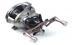 Aluminum Double Handle with Gourd Knobs for Baitcasting Reels – product photo