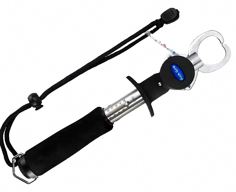 Fish Lip Gripper, T-Handle, Straight, Pistol, Scale & Ruler – product photo