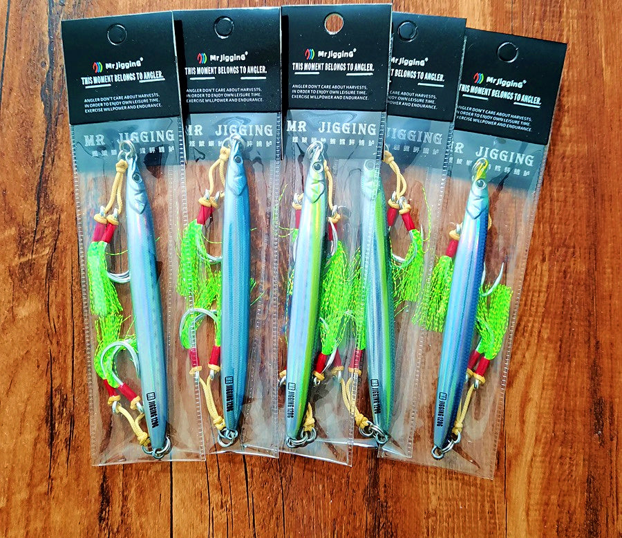 3D Baitfish Metal Jig, 150–400 g (5.3–14.1 oz) – product photo