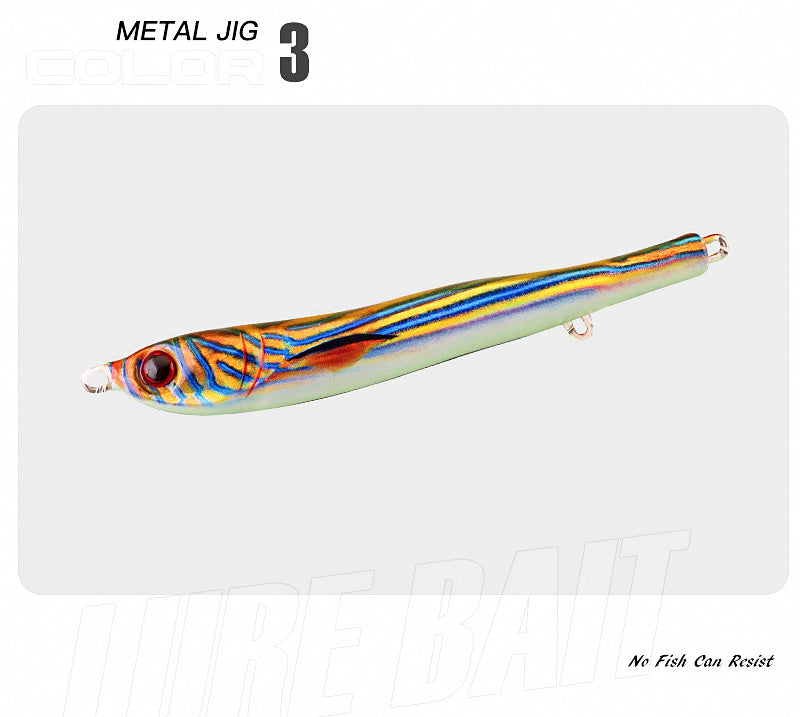 S-Shape Snake Swimming Metal Jig, 20–80 g (0.7–2.8 oz) – product photo