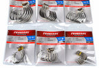Stainless Steel Barbed Saltwater Hooks, 5-Pack, 11/0–16/0 – product photo