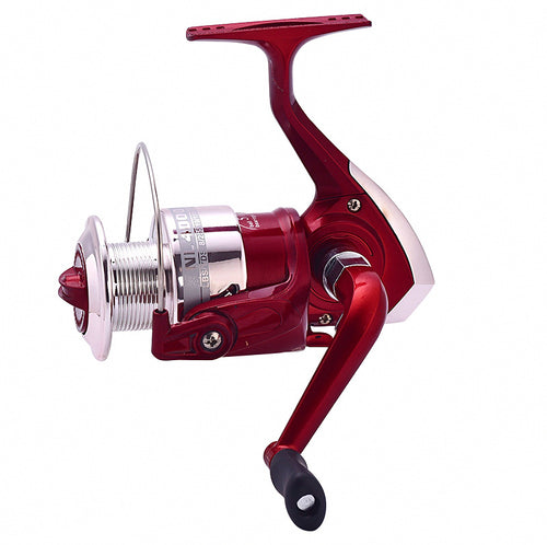 Red Spinning Reel with Plastic Spool, Sizes 1000–6000