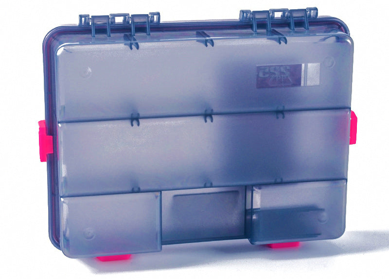 Plastic Lure & Tackle Storage Box, 3 Sizes, 4 Colors – product photo