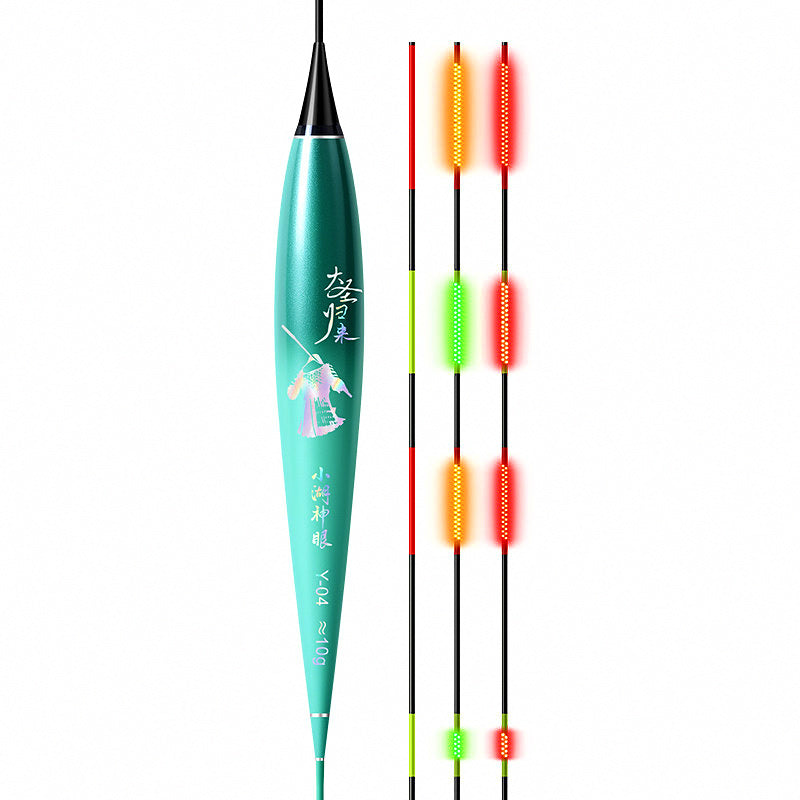 LED Night Fishing Float, Bite Color Change, 1.6–10 g Lead