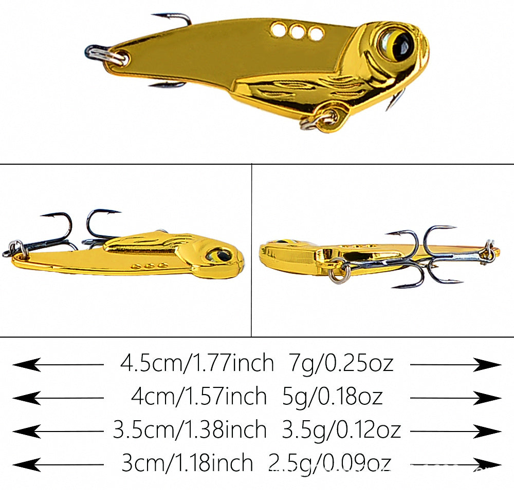 Metal VIB Blade Bait Lure, 2.5–7 g (0.09–0.25 oz) – product photo