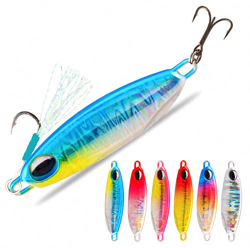 Casting Jig Metal Spoon, 3–40 g (0.11–1.41 oz)