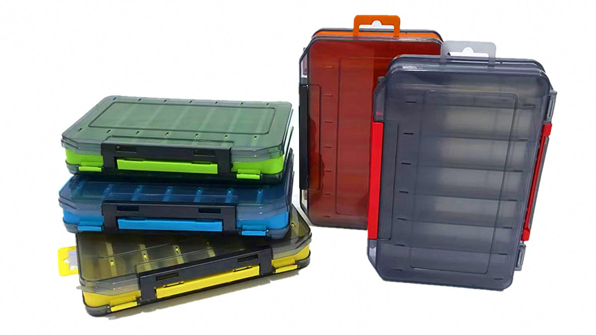 Double-Sided Plastic Lure Storage Box, Large or Small – product photo