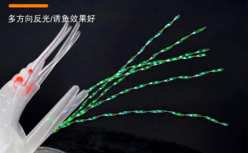 Soft Shrimp Lure with Hook, 8 cm (3.1 in) 6 g (0.2 oz) – product photo