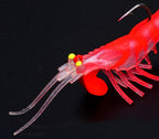 Jointed Shrimp Soft Lure with Jig Head Hook, 5–10 cm – product photo
