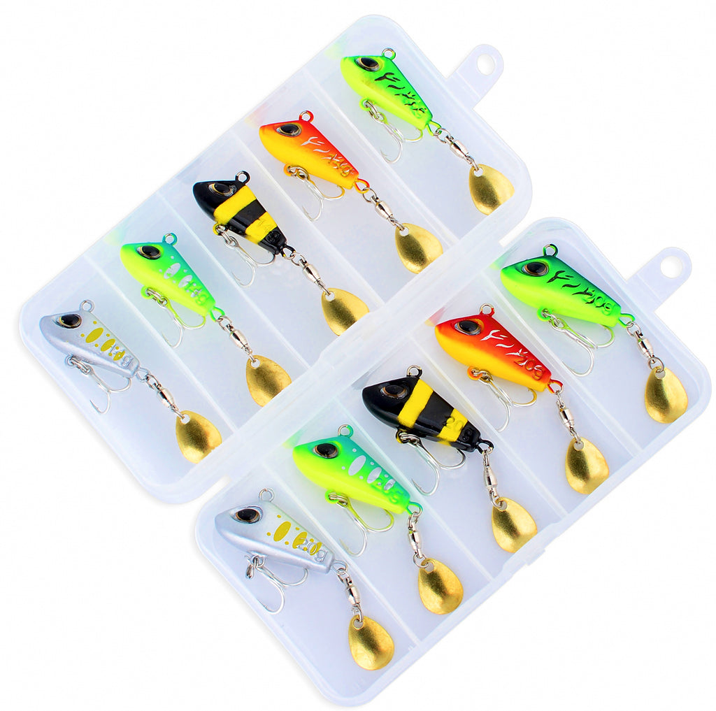 VIB Blade Bait Lure Set, 5-Pack Assorted, 14 g or 20 g – product photo