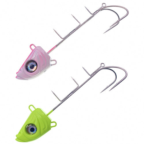 Glow Lead Head Jig Hook, 120–200 g (4.2–7.1 oz)