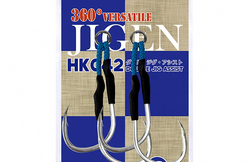 Slow Pitch Jig Assist Hooks, Double Hook Set, 2/0–9/0 – product photo