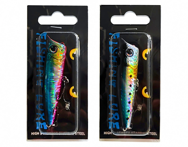 Topwater Walking Popper Lure, 8.5 g & 15 g (0.3 & 0.53 oz) – product photo