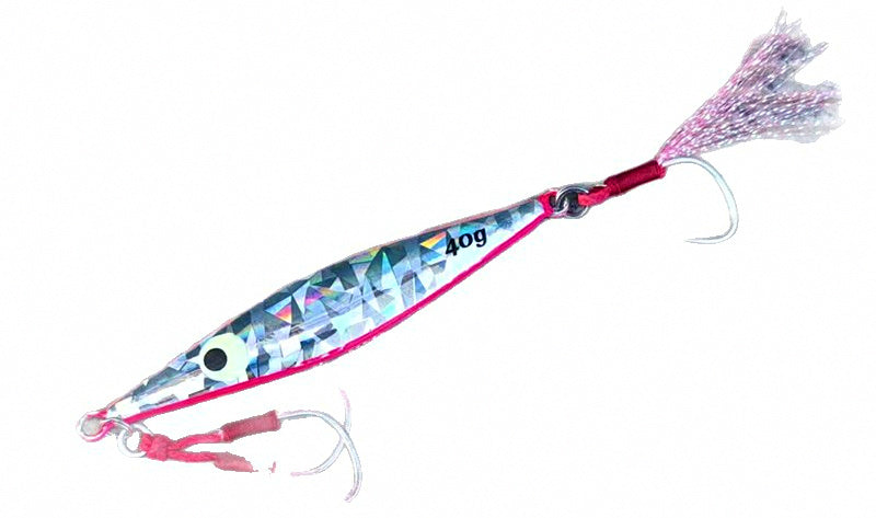 Metal Jig with Double Hooks, 20–100 g (0.7–3.5 oz) – product photo