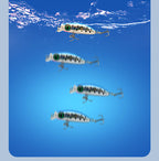 Mini Slow-Sinking Minnow Lure, 2.8 g (0.1 oz) – product photo