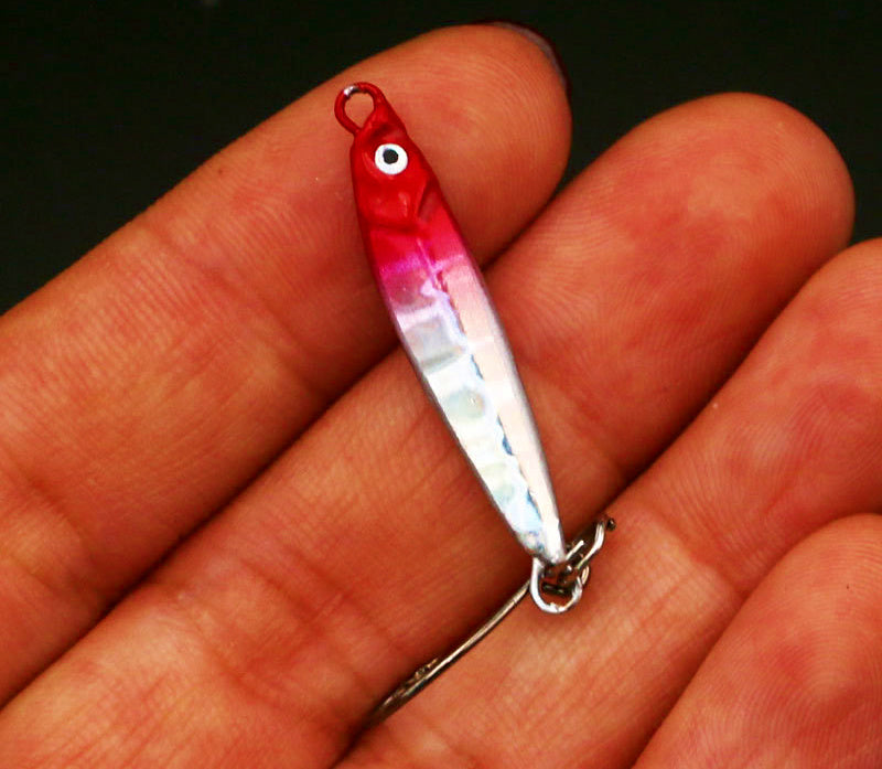 Mini Metal Jig, 1.5 g and 3.5 g (0.05 oz and 0.12 oz) – product photo