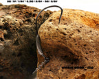 Weighted Offset Worm Hooks, 2–3 g (0.07–0.11 oz), 5 pcs – product photo