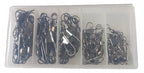 Barrel Swivel & Safety Snap Assortment, 50 pc, Sizes 2-10 – product photo