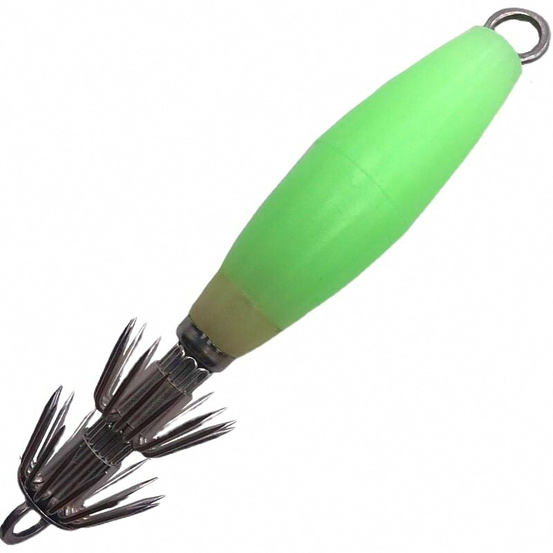 Glow Octopus Squid Lure with Hook, Boat Fishing