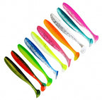 T-Tail Soft Plastic Swimbait, 3.5–9 cm (1.4–3.5 in)