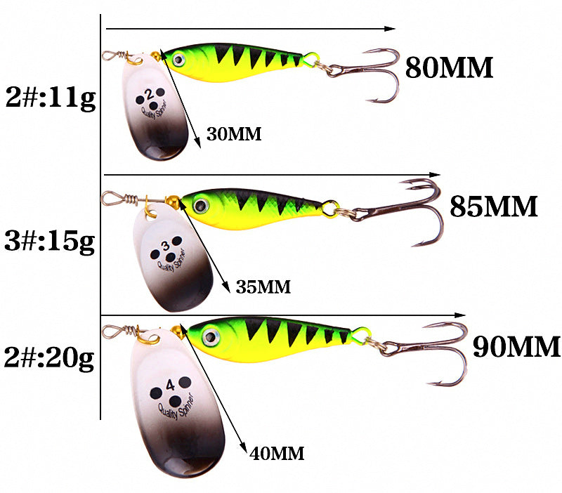 VIB Blade Bait Metal Lure, 11-20 g (0.4-0.7 oz) – product photo