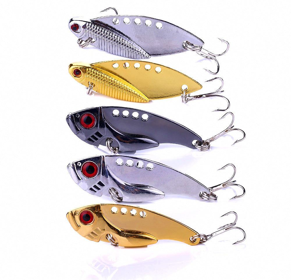 Black Sinking Metal VIB Vibration Lure, Long Cast – product photo