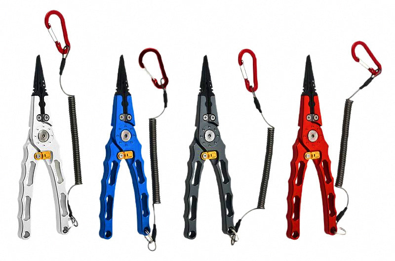 Aluminum Fish Gripper Pliers with Lock, Hook Remover – product photo
