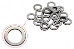 Stainless Steel Single Ring Jig Connectors, 4x6 mm, 500 Pcs – product photo