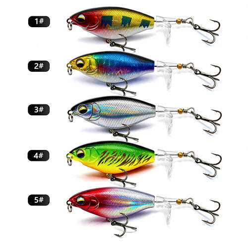 Floating Topwater Noise Lure, 6 g & 10 g (0.21 & 0.35 oz) – product photo