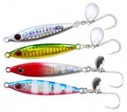 Metal Jig with Spinner Blade, Single Hook, 15–120 g (0.5–4.2 oz) – product photo