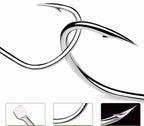 Saltwater Offshore Hooks, Barbed, Sizes 1/0–5/0, 10 Pack – product photo