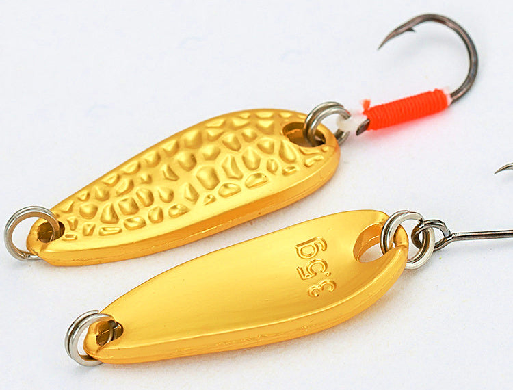 Micro Spoon Lure, Gold or Silver, 2.5–5 g (0.09–0.18 oz) – product photo