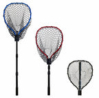 Telescoping Landing Net, Aluminum Handle, Silicone Mesh