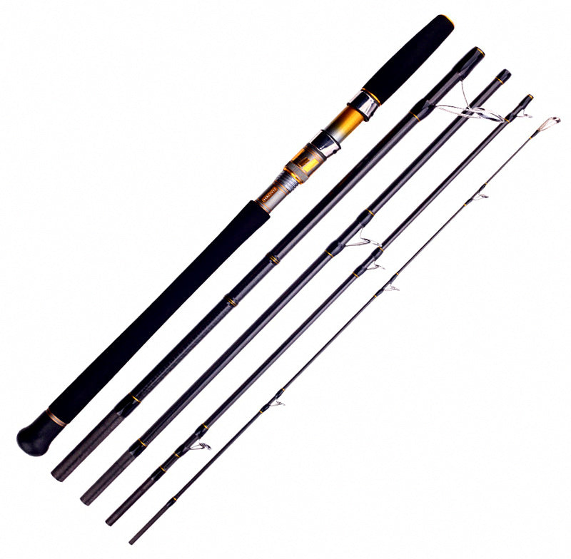 Carbon Popping Rod, Travel 4-5 Piece, 2.6–2.8 m (8'6"–9'2")