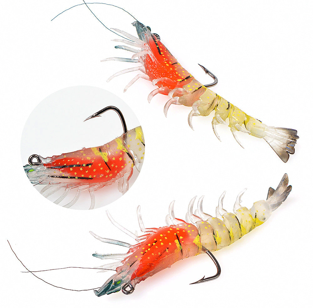 Lead Head Shrimp Soft Bait, 9.5 cm (3.7 in) 12 g (0.42 oz)
