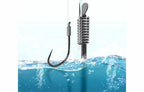 Barbed Bent-Tip Long Shank Hooks, Sizes 1–20 – product photo