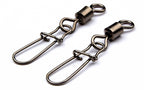 Stainless Steel Fishing Swivel with Figure-8 Ring, Sizes 5/0–#14 – product photo