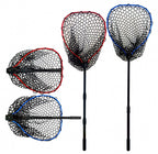 Telescoping Landing Net, Aluminum, 42x46 cm Hoop, 162-168 cm – product photo