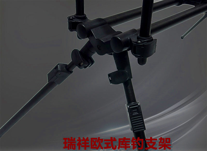 Aluminum Alloy Rod Rest Stand, Multi-Head Casting Rod Holder – product photo