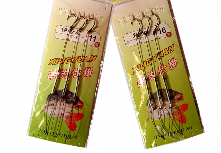 3-Hook Rig, Braided Line, Anti-Tangle Tube, Iseama/Maruseigo – product photo