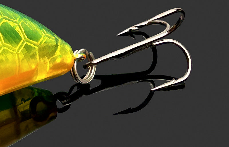 Long Lip Floating Minnow Lure with Rattle, 9 cm 10 g (0.35 oz) – product photo