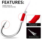 Double Assist Hooks for Slow Pitch & Jigging, 1/0–4/0 – product photo