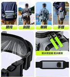 Lure Fishing Tackle Bag, Nylon Shoulder Bag, Multi-Compartment – product photo
