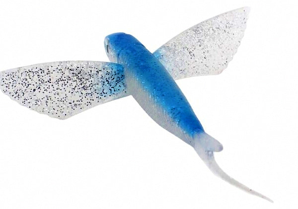 Flying Fish Soft Trolling Lure, 17 or 21 cm (6.7 or 8.3 in) – product photo