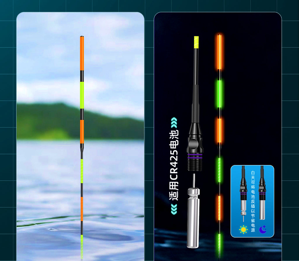 Sea Fishing Stand-Up Float, 28–58 cm (11–23 in), Luminous – product photo