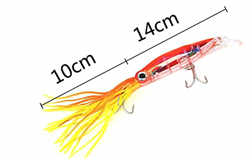 Shrimp Squid Jig Hard Bait, 14 cm (5.5 in) 40 g (1.4 oz) – product photo