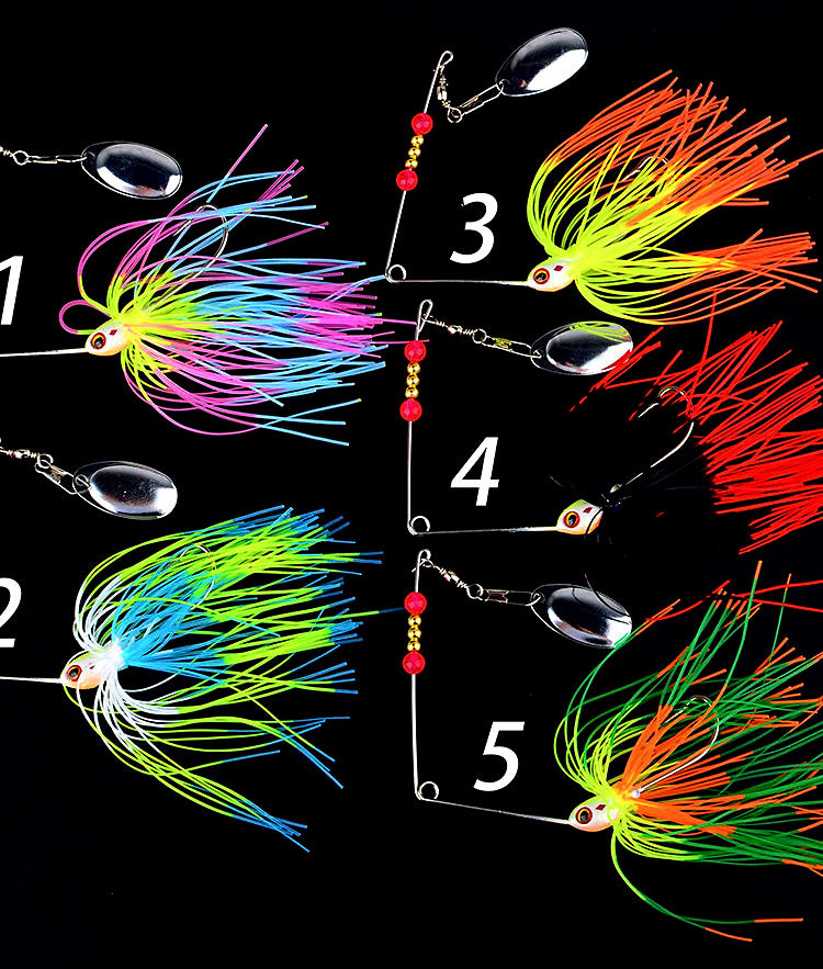 Silicone Skirted Spinnerbait, 8.5 cm, 11 g (0.39 oz) – product photo