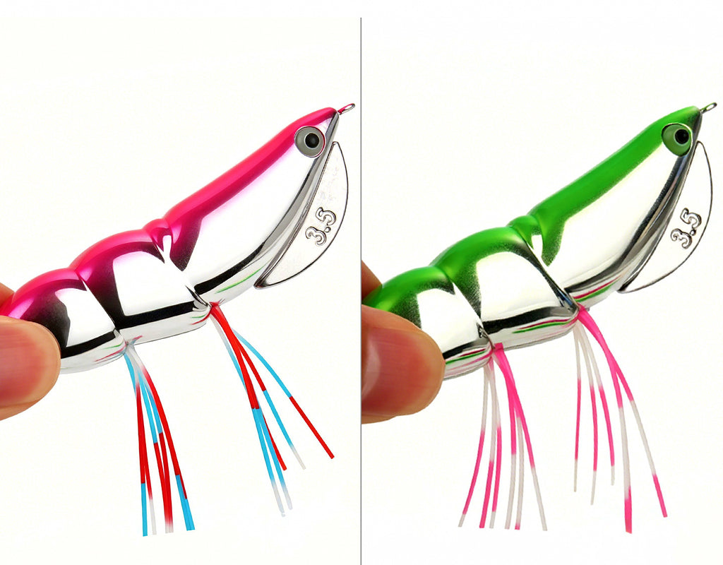 Wooden Shrimp Squid Jig, Size 3.5, 19 g (0.67 oz), 2-Pack – product photo