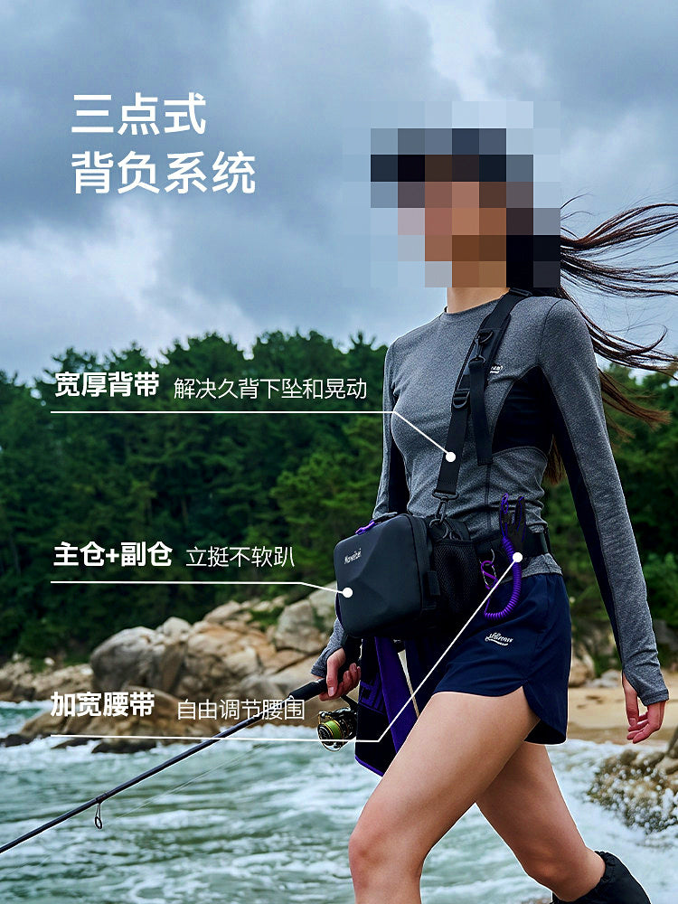Waterproof Fishing Lure Bag, Waist/Crossbody/Backpack – product photo