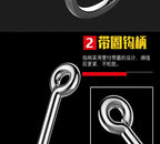 Iseni Barbed Eyed Hook Assortment Set with Box – product photo